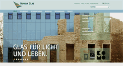 Desktop Screenshot of glas-nowak.de